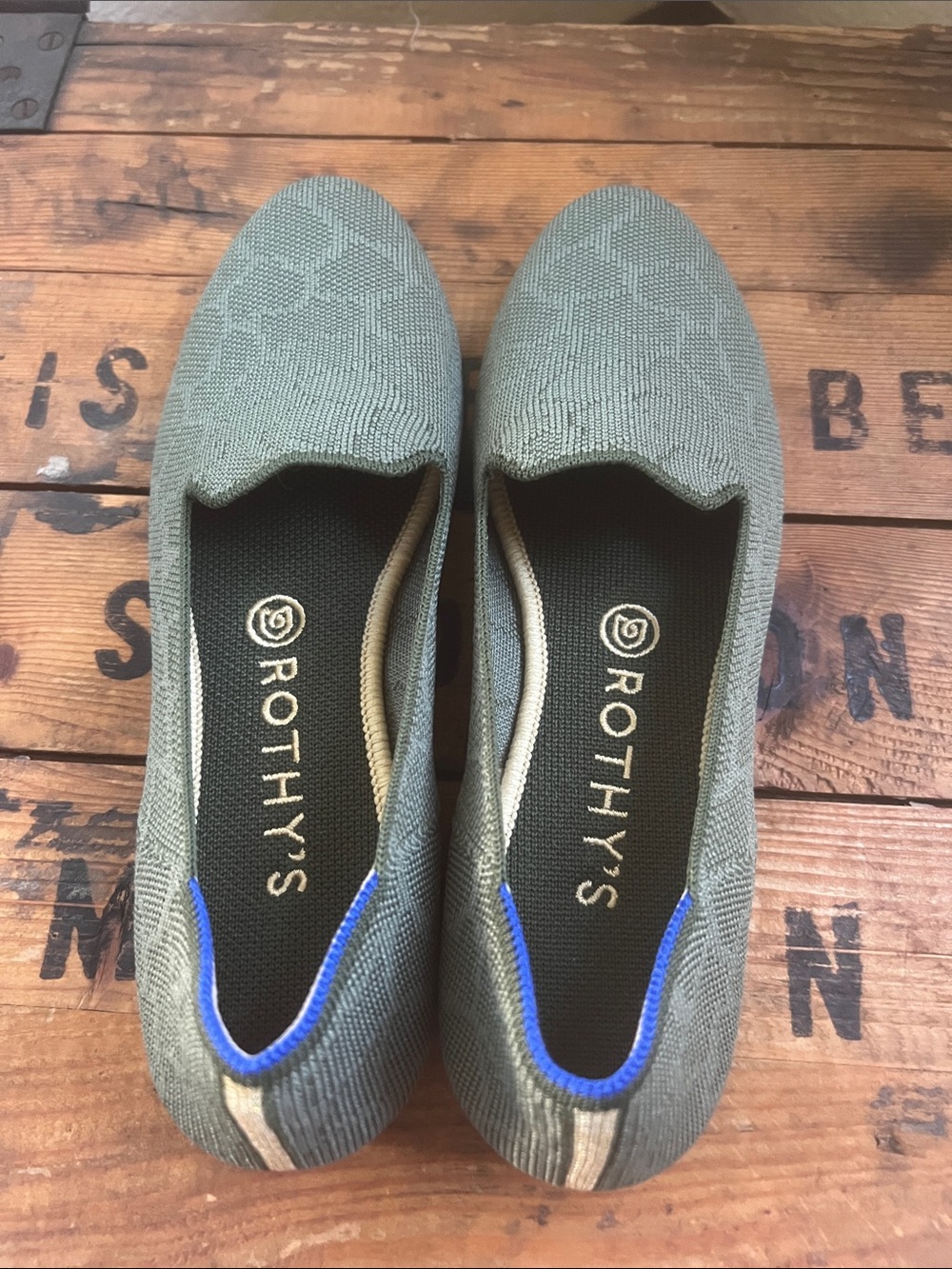 Rothys Womens The Loafer Safari Size 9 New - Picture 5 of 7
